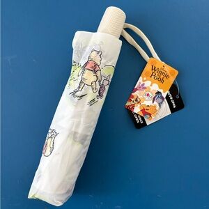 Disney Winnie the Pooh & Friends 100 Years Compact Auto Open Umbrella
